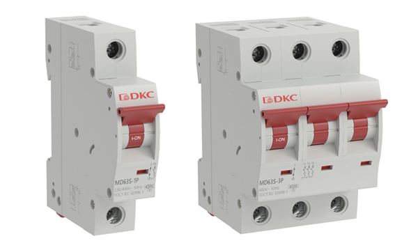 Автоматические выключатели MD63S с характеристикой C (автоматы до 63A) DKC