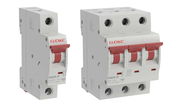 Автоматические выключатели MD63N с характеристикой B (автоматы до 63A) DKC