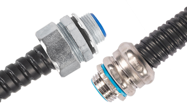 Фитинги для металлорукава и трубы