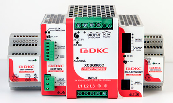 Блоки питания на DIN рейку серии Mitra DKC (Митра ДКС)