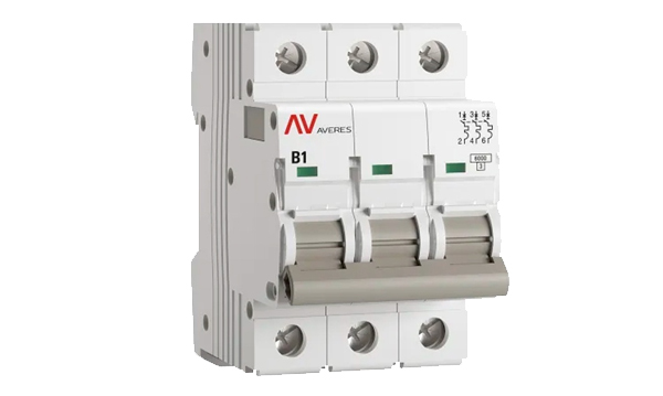 Автоматические выключатели AV с характеристикой B (до 63A) AVERES EKF