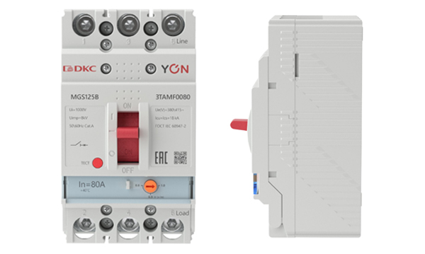 Автоматические выключатели в литом корпусе MGS 3P DKC (автоматы до 800A)