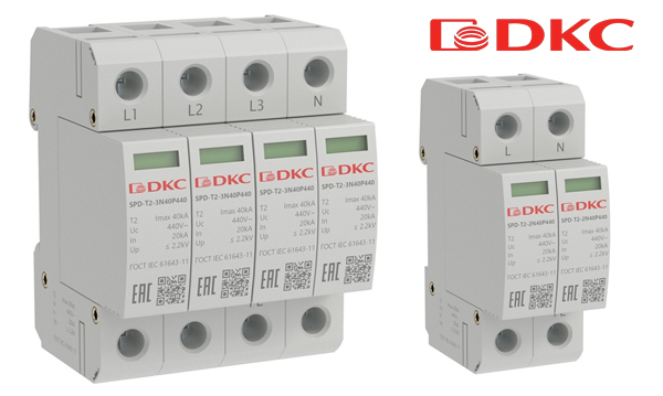 УЗИП Ограничители импульсных перенапряжений YON max DKC