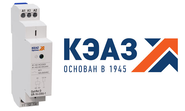 Модульные промежуточные реле OptiRel D КЭАЗ