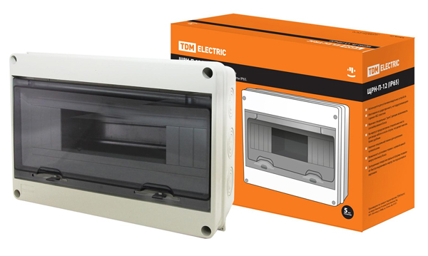 Щиты распределительные пластиковые ЩРН-П IP65 TDM Electric