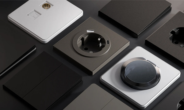 Выключатели и розетки скрытой установки Miele Kranz