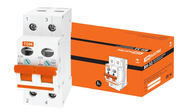 Рубильники, выключатели нагрузки TDM Electric