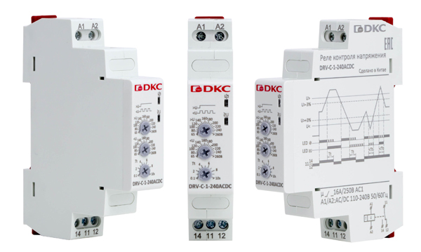 Реле контроля напряжения DKC