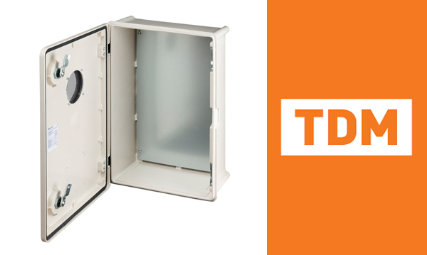 Щиты учета антивандальные с монтажной пластиной GRP IP65 TDM Electric