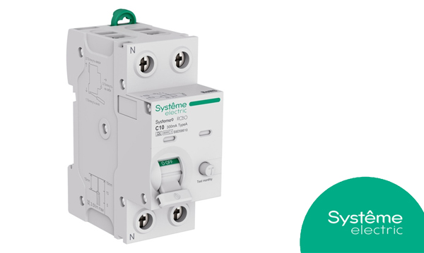 Дифференциальные автоматы Systeme9 тип А Systeme Electric 6кА