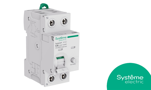 Дифференциальные автоматы Systeme9 тип АС Systeme Electric 6кА