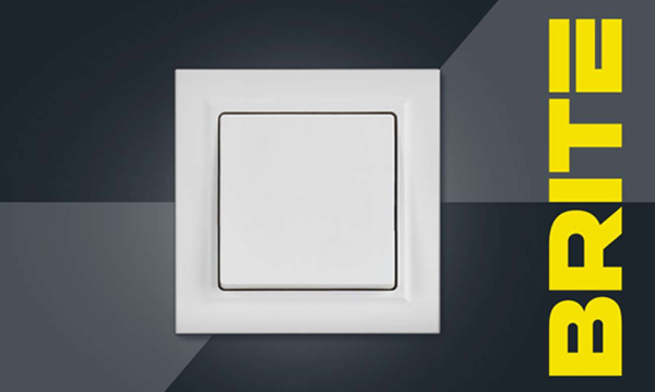 Механизмы IEK серия BRITE арктически белые