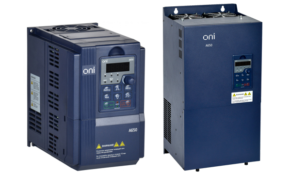 Преобразователи частоты А650 ONI (IEK)