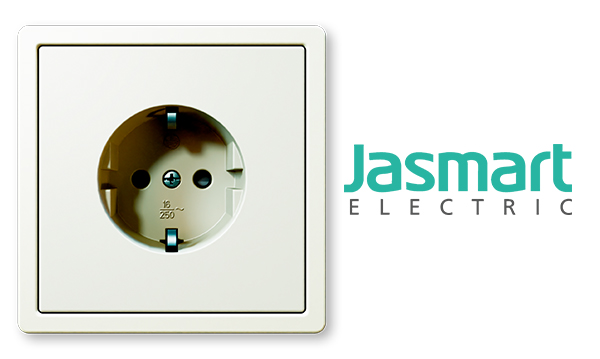 Механизмы с накладками Jasmart серия FD белый матовый